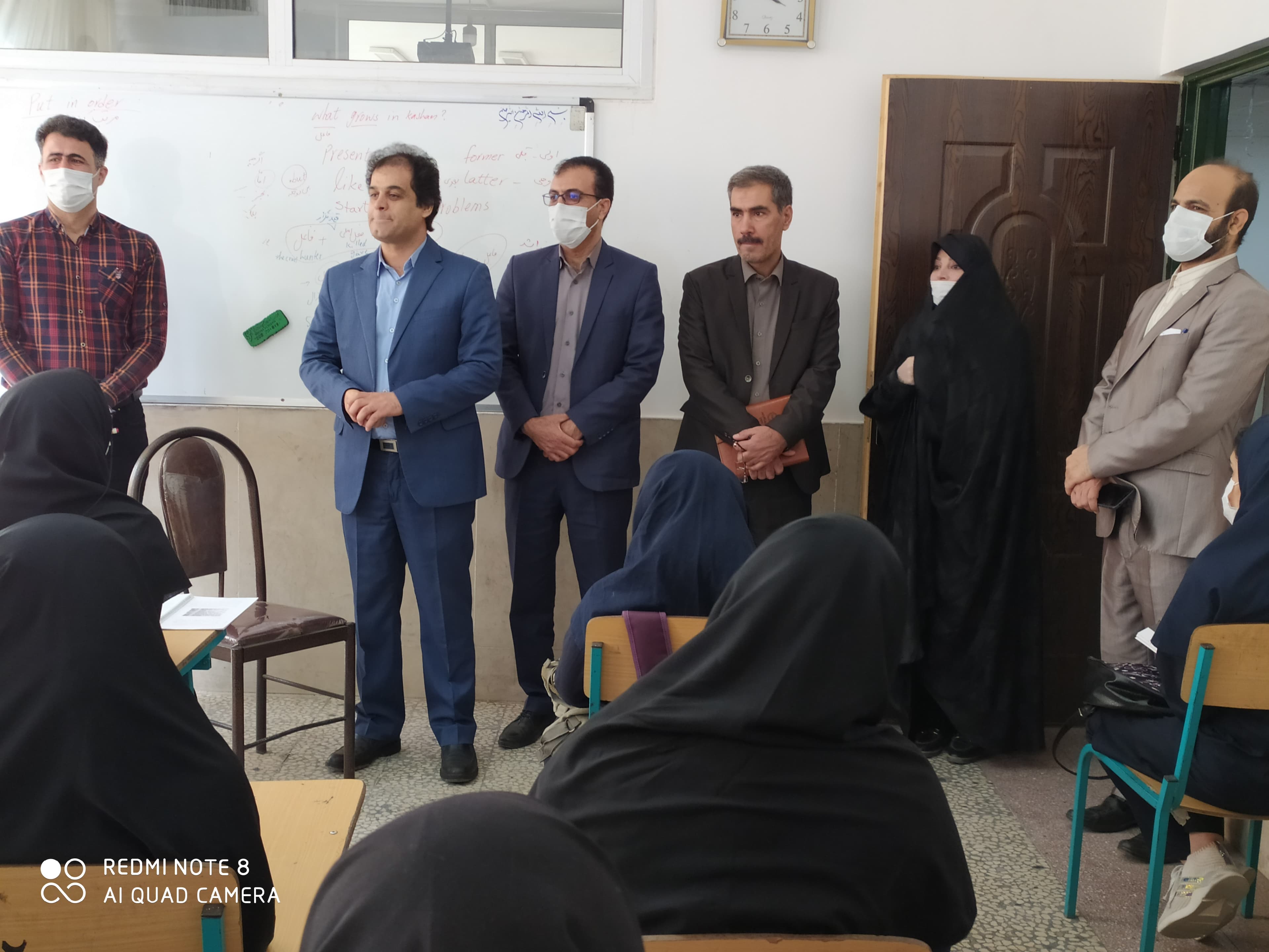 رئیس آموزش و پرورش و هیئت همراه